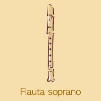 Flauta soprano